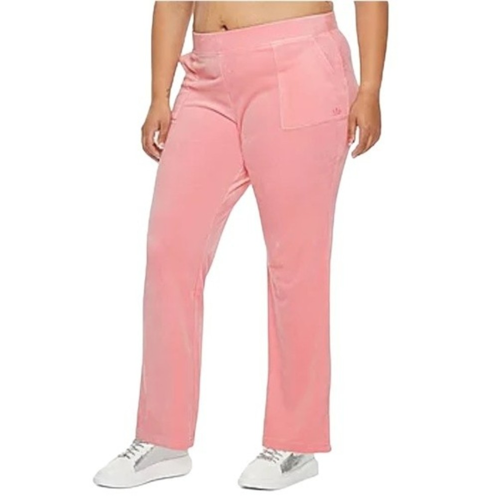 Juicy couture velour women’s mid rise Straight sweatpants inseam 32 waist 36